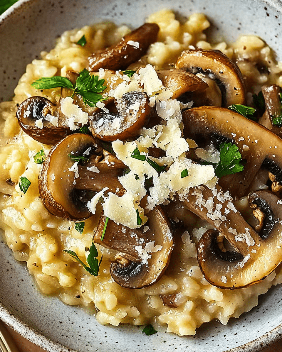 Mushroom Risotto