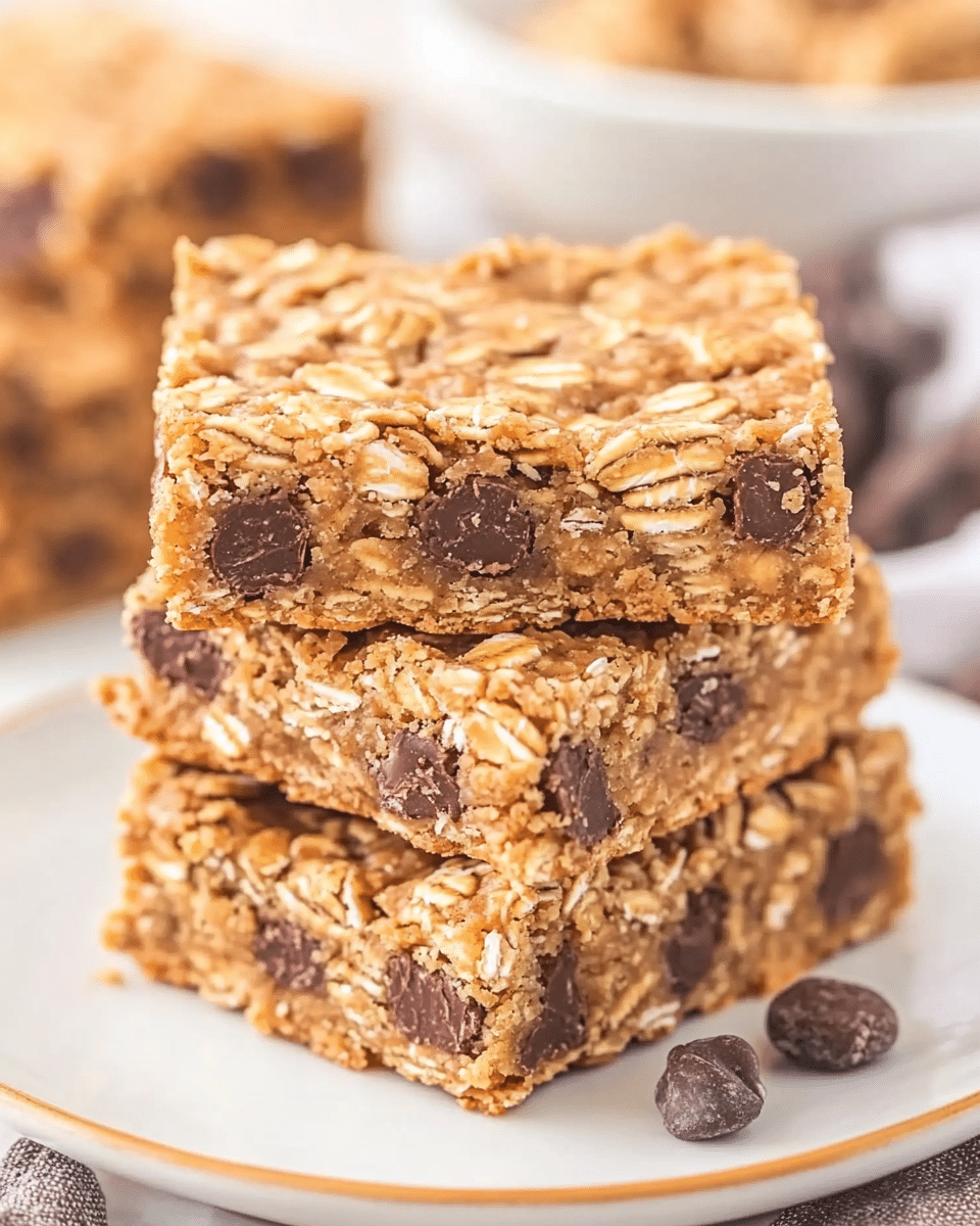 Peanut Butter Oatmeal Bars