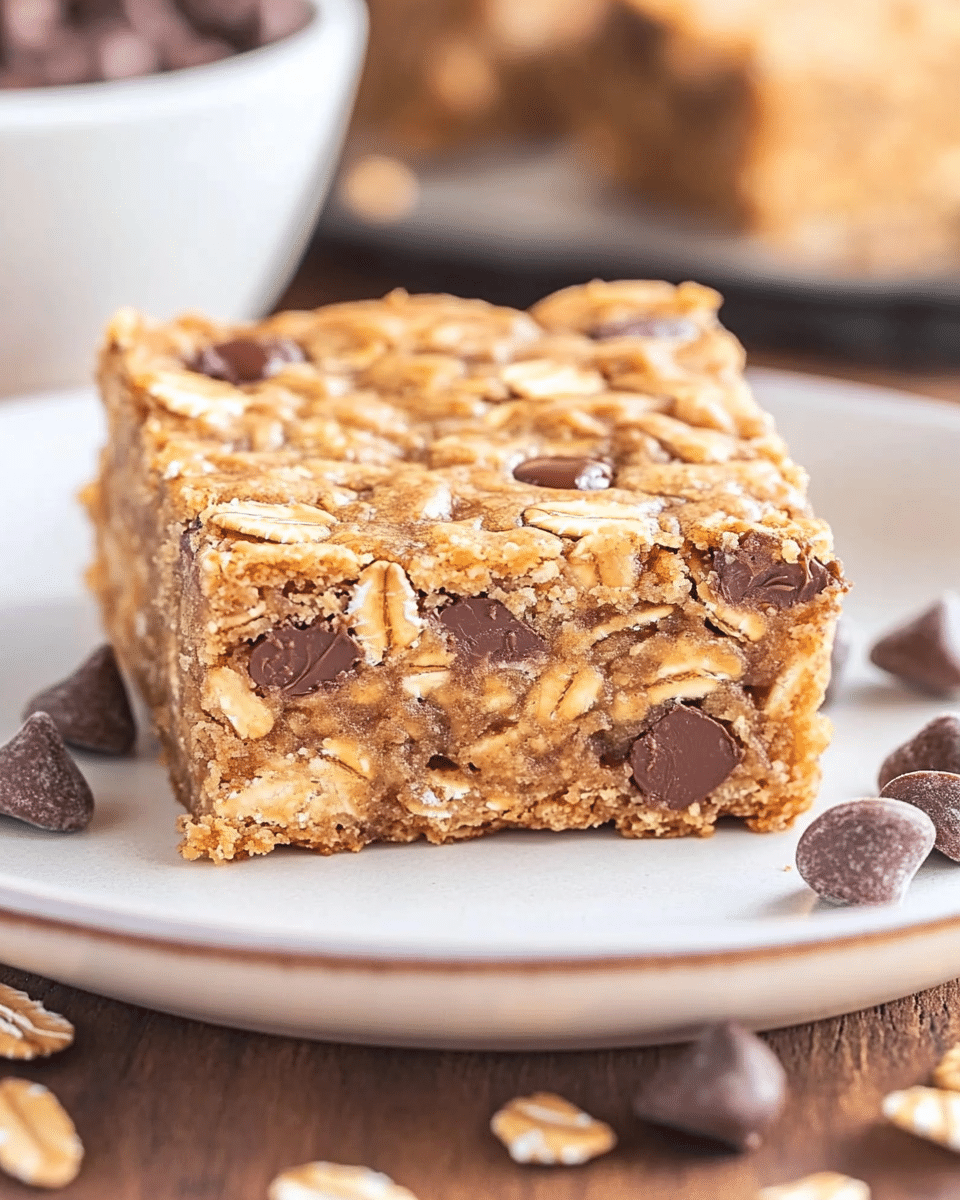 Peanut Butter Oatmeal Bars