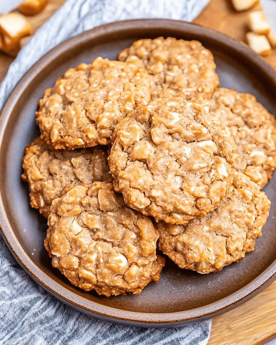 Peanut Butter Apple Cookies