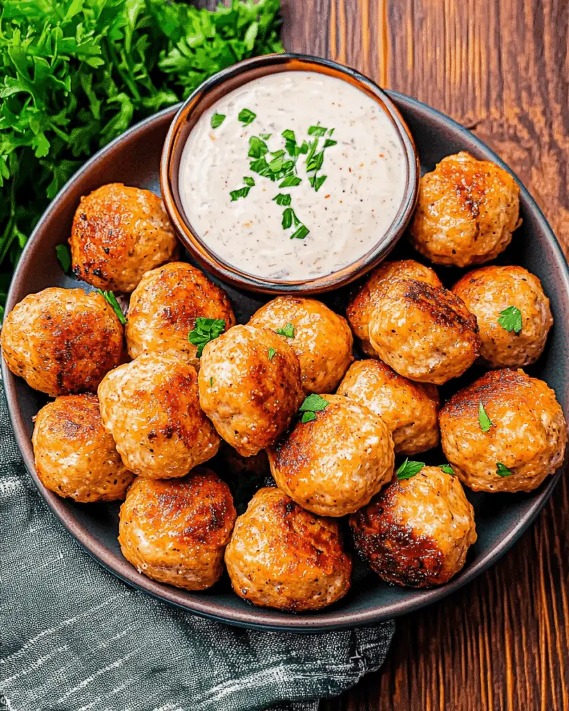 Ranch Chicken Meatballs