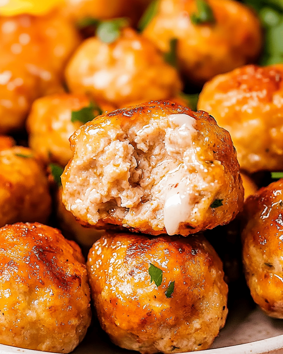 Ranch Chicken Meatballs