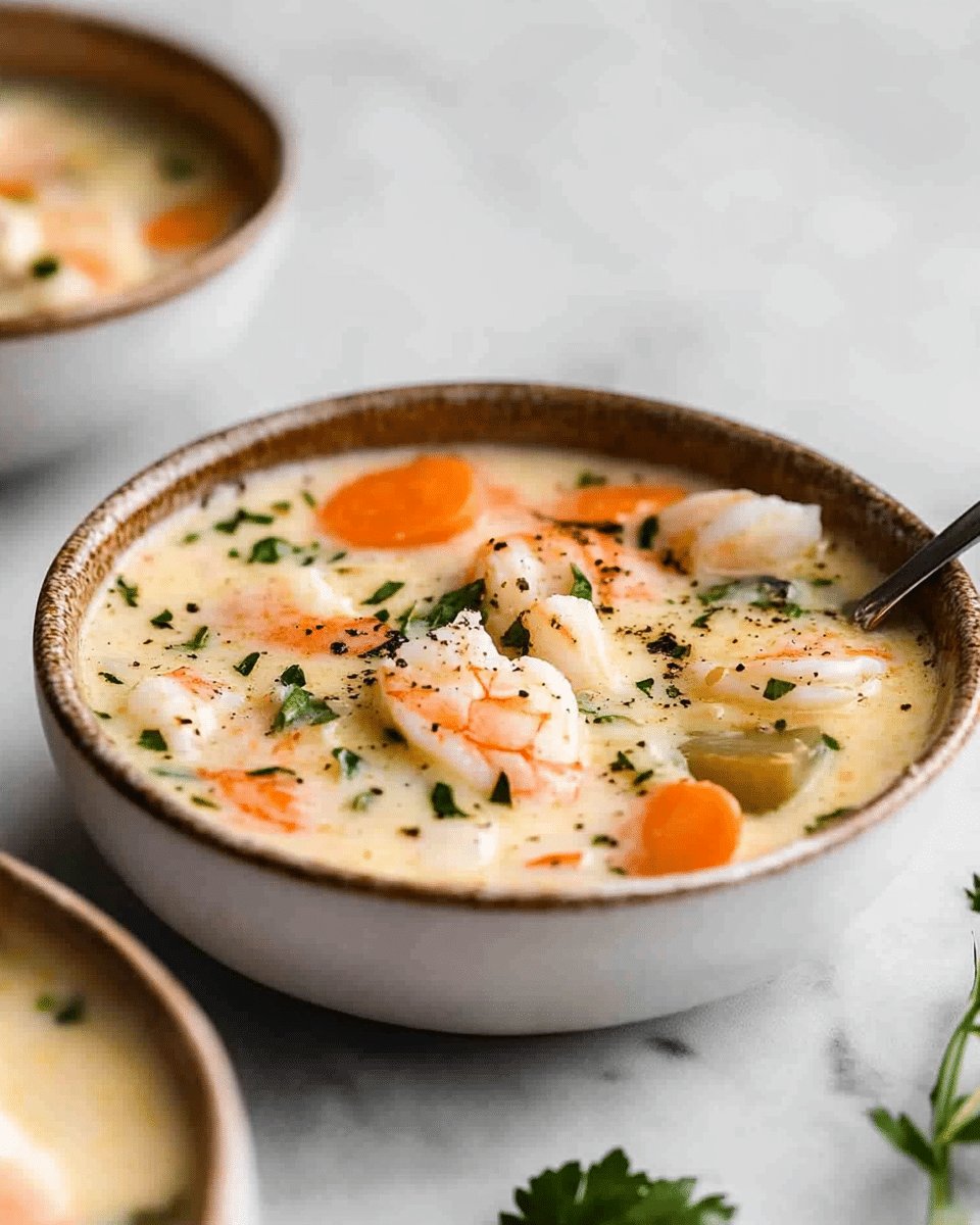 Healthy Seafood Chowder