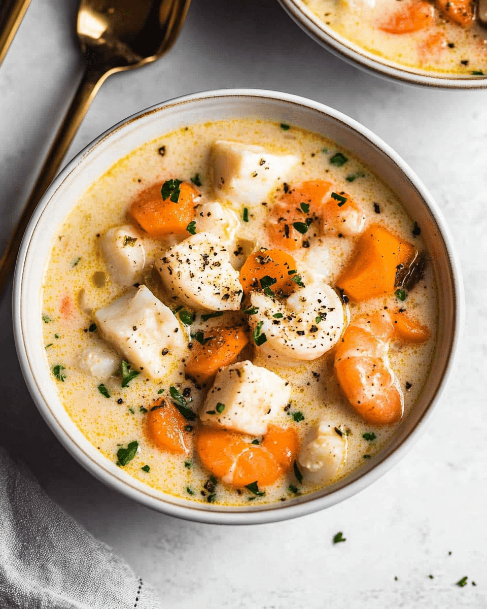 Healthy Seafood Chowder