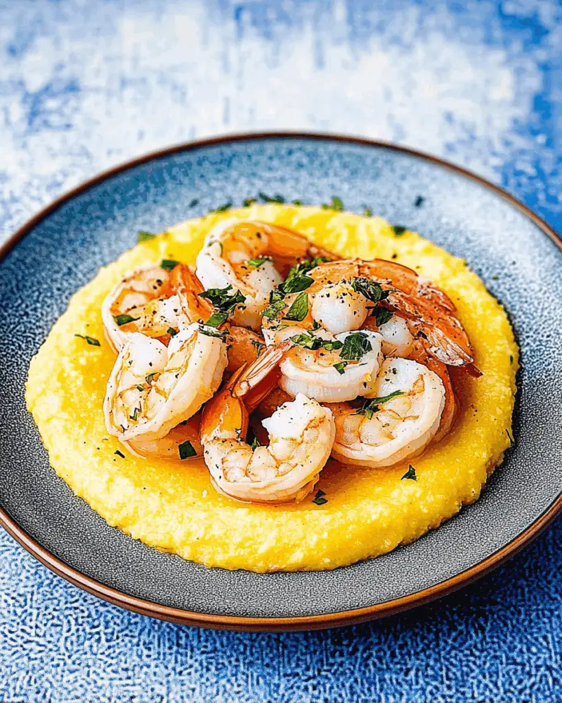 Shrimp and Polenta