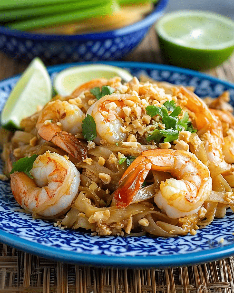 Shrimp and Chicken Pad Thai