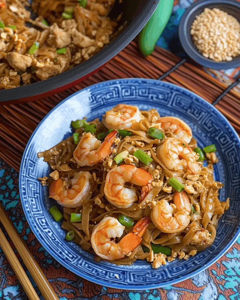Shrimp and Chicken Pad Thai