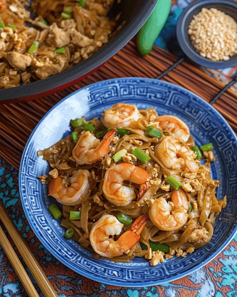 Shrimp and Chicken Pad Thai