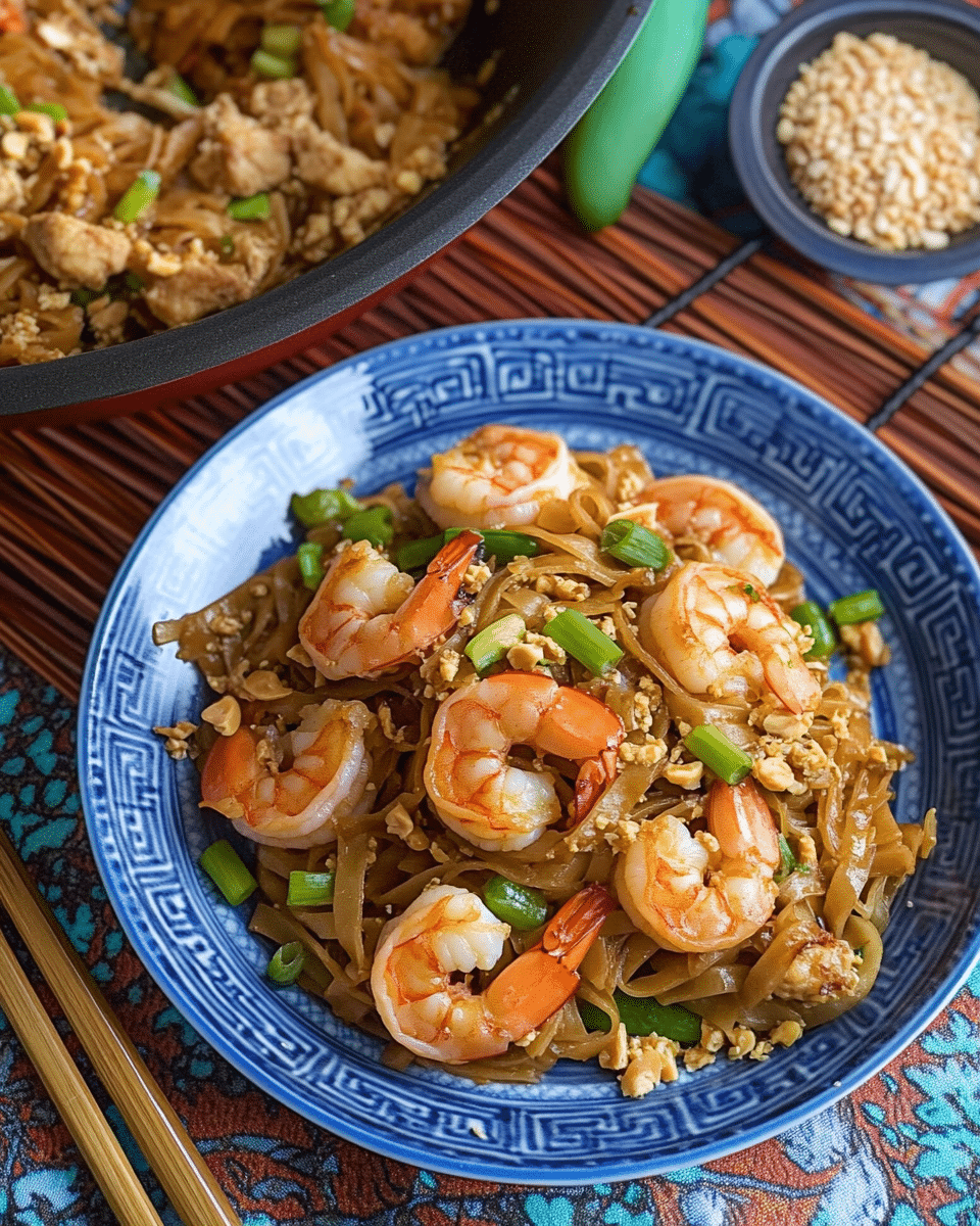 Shrimp and Chicken Pad Thai