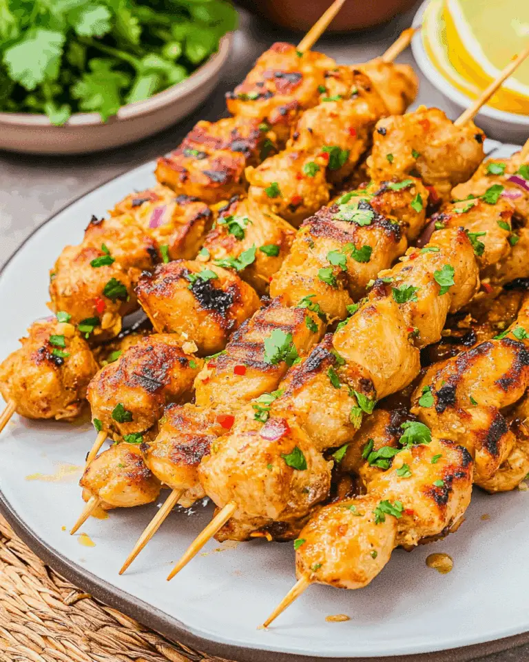 Hawaiian Chicken Kabobs