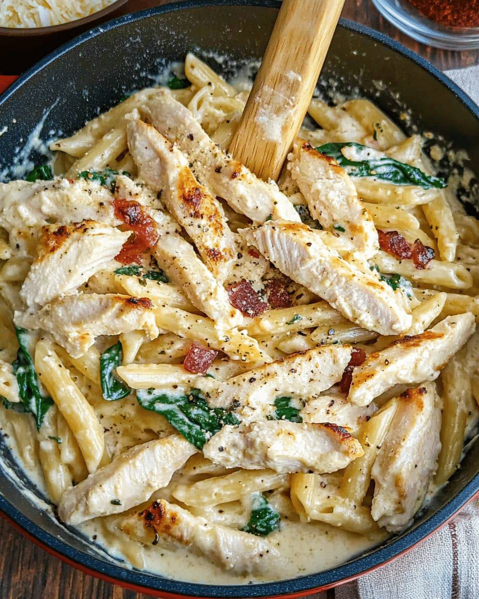 Tuscan Grilled Chicken Pasta