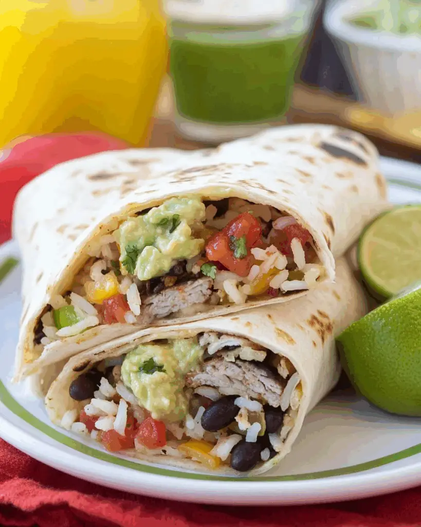 Veggie Fajita Burritos