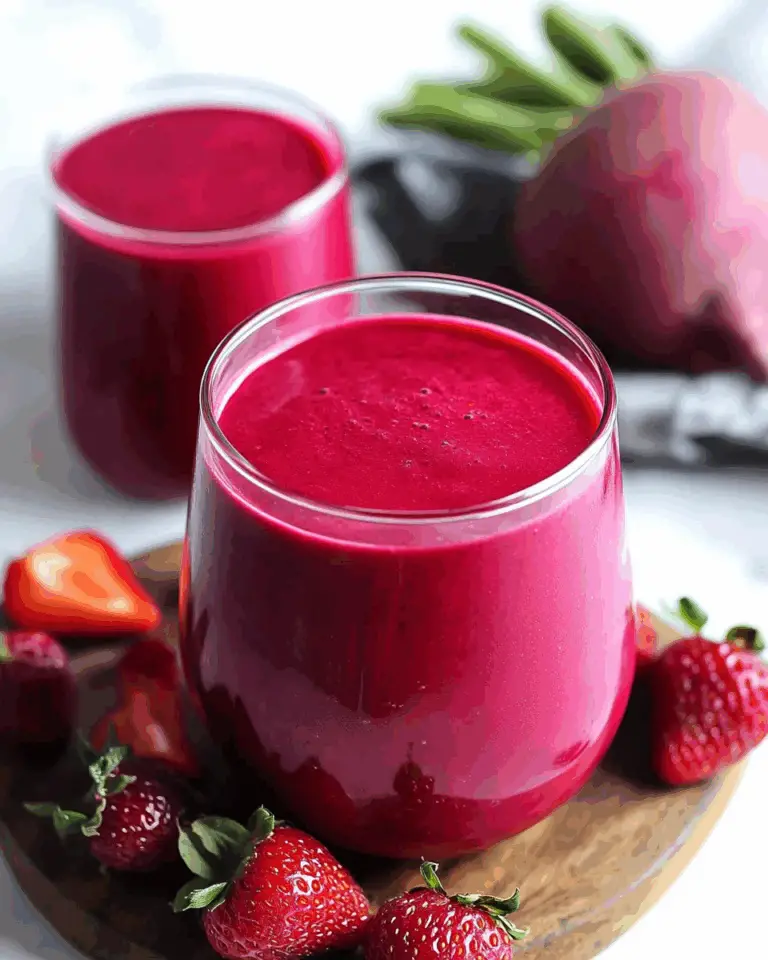 Very Berry Beet Smoothie