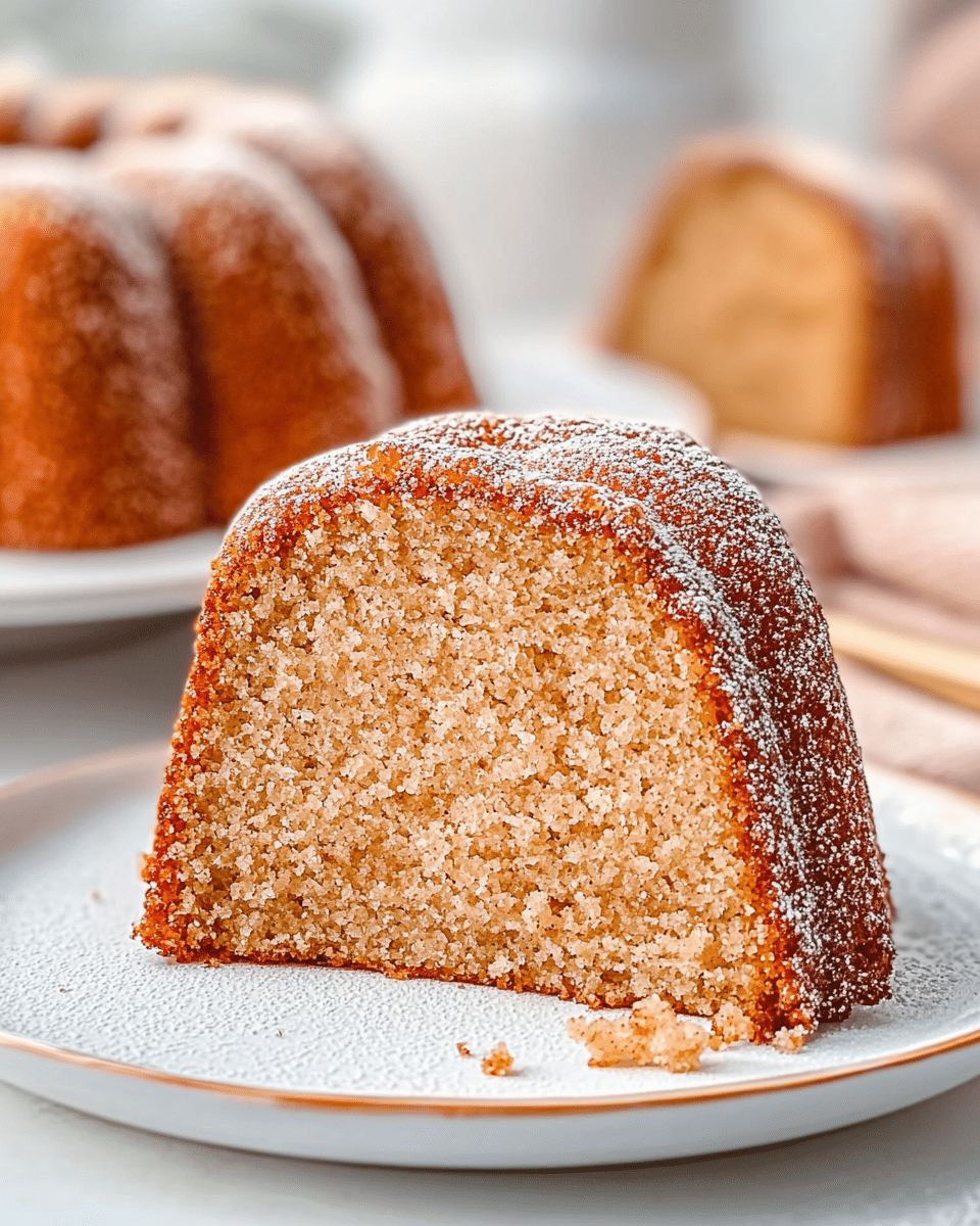 Apple Cider Donut Cake