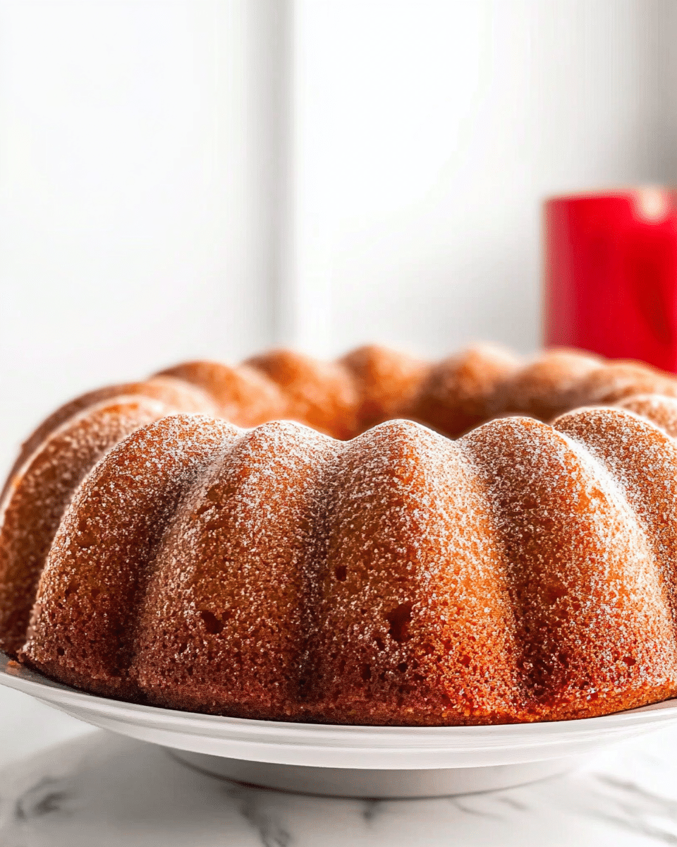 Apple Cider Donut Cake