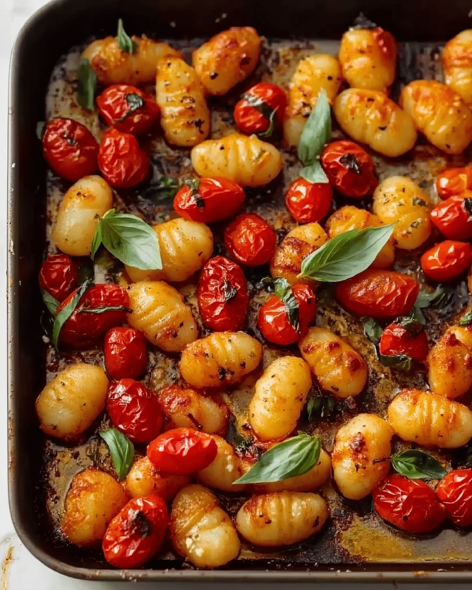 Sheet Pan Cherry Tomato Gnocchi