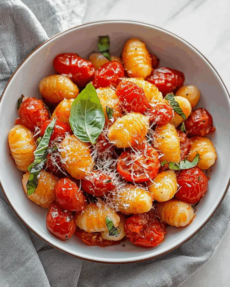 Sheet Pan Cherry Tomato Gnocchi