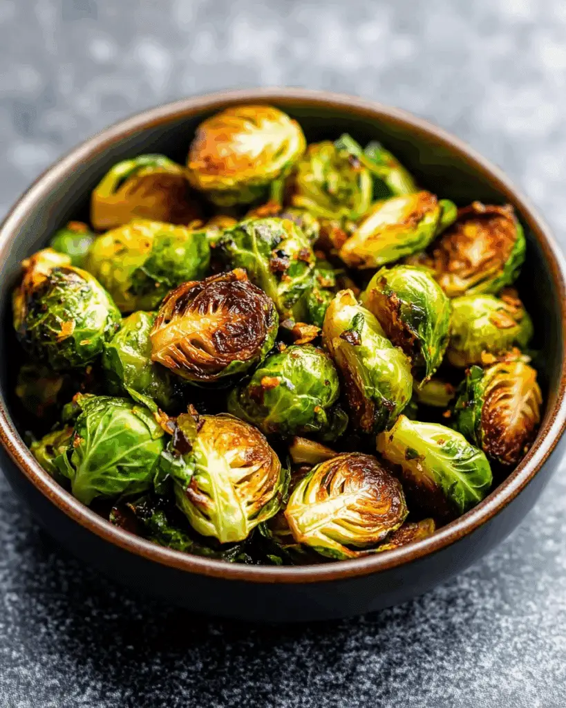 Crispy Air Fryer Brussels Sprouts