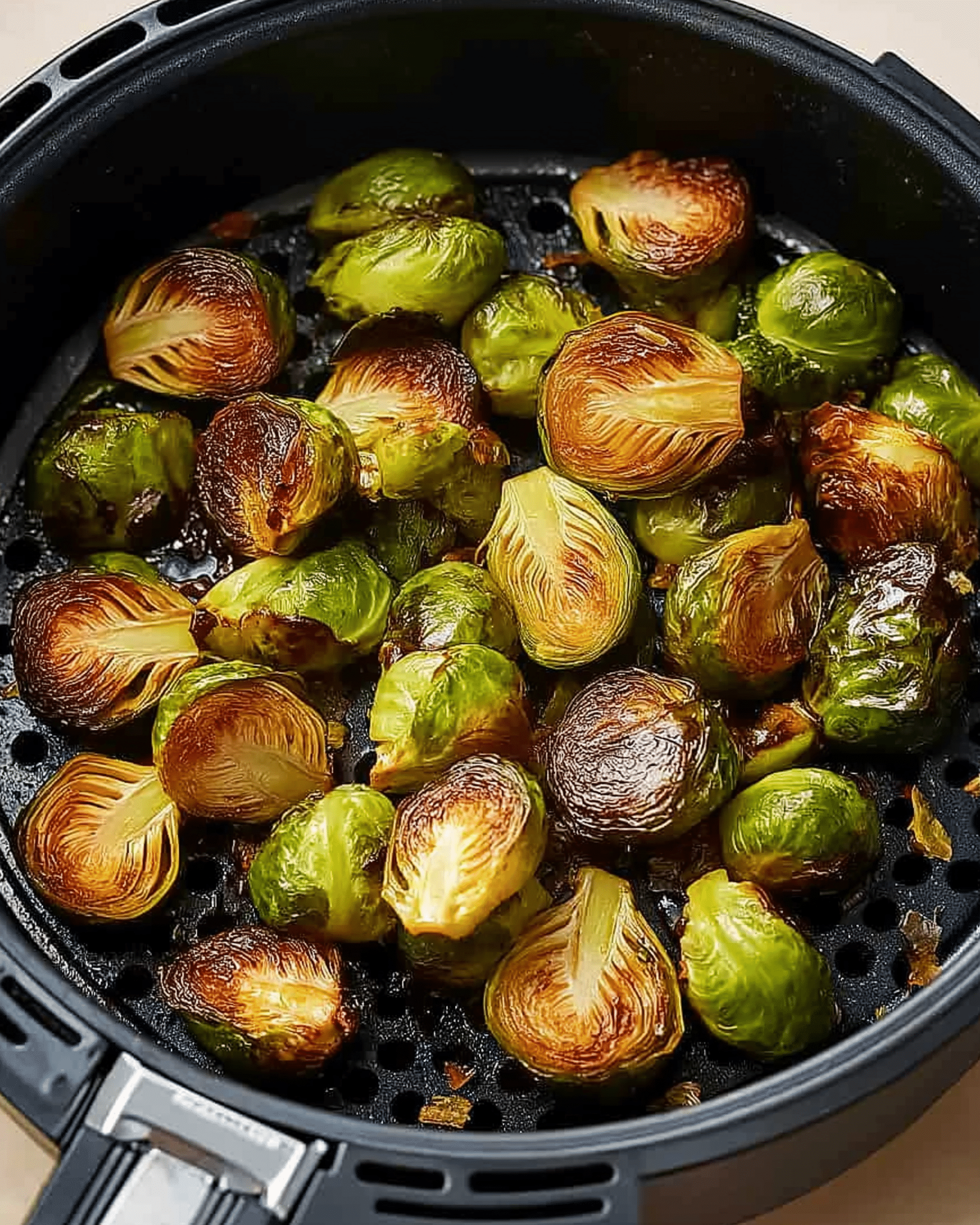 Crispy Air Fryer Brussels Sprouts
