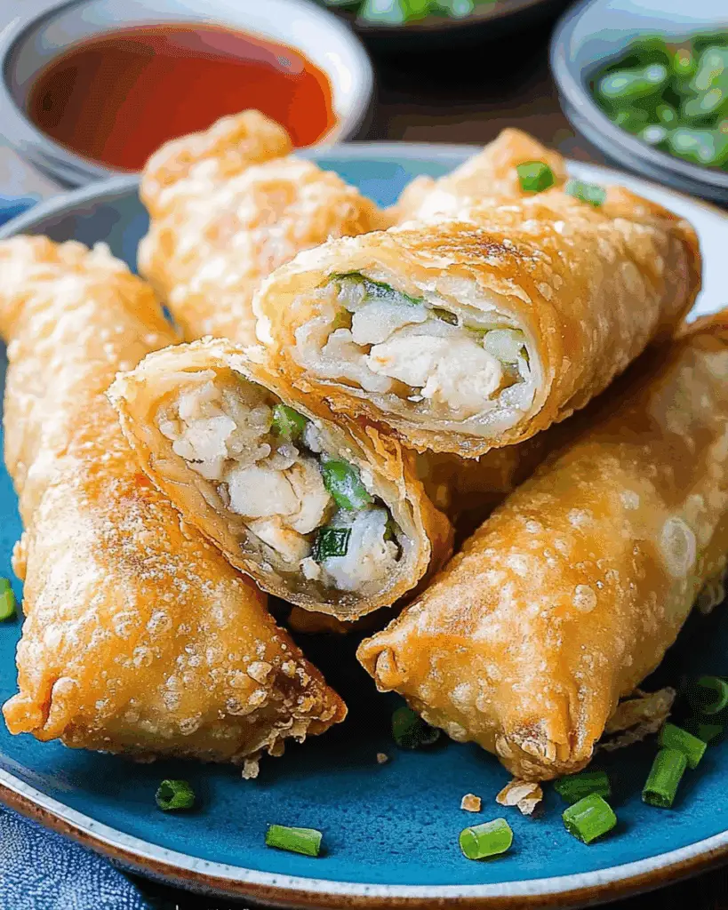Crispy Chicken Egg Rolls