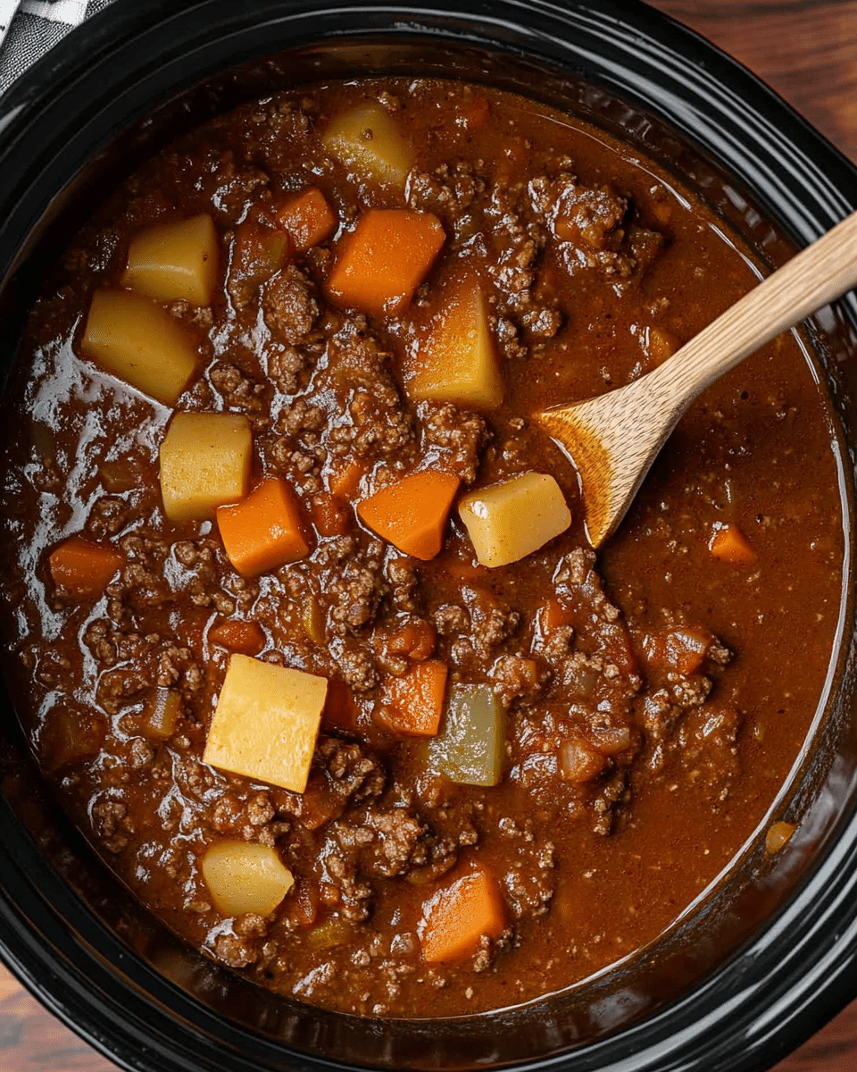 Crock Pot Poor Mans Stew