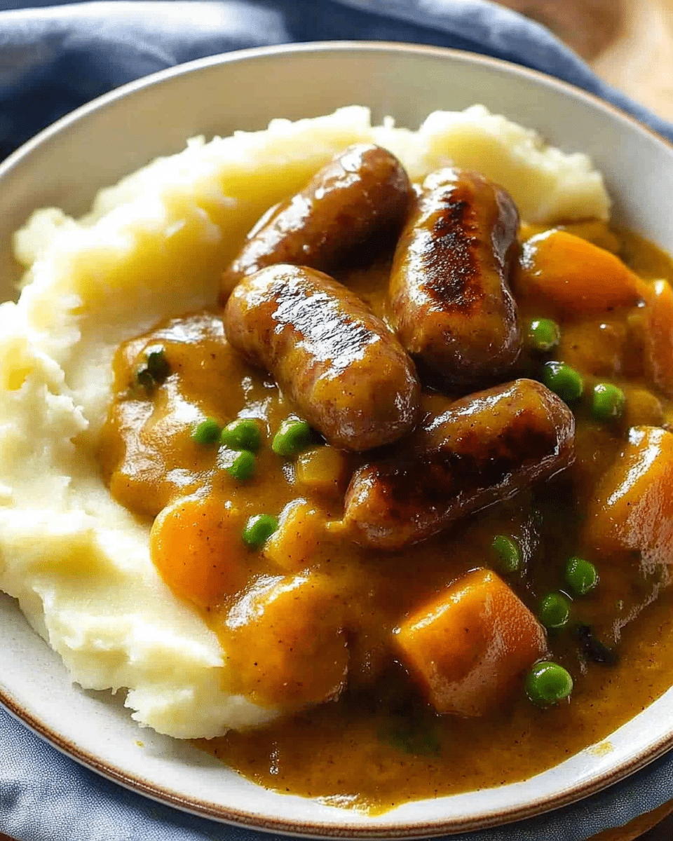 Curried Sausages