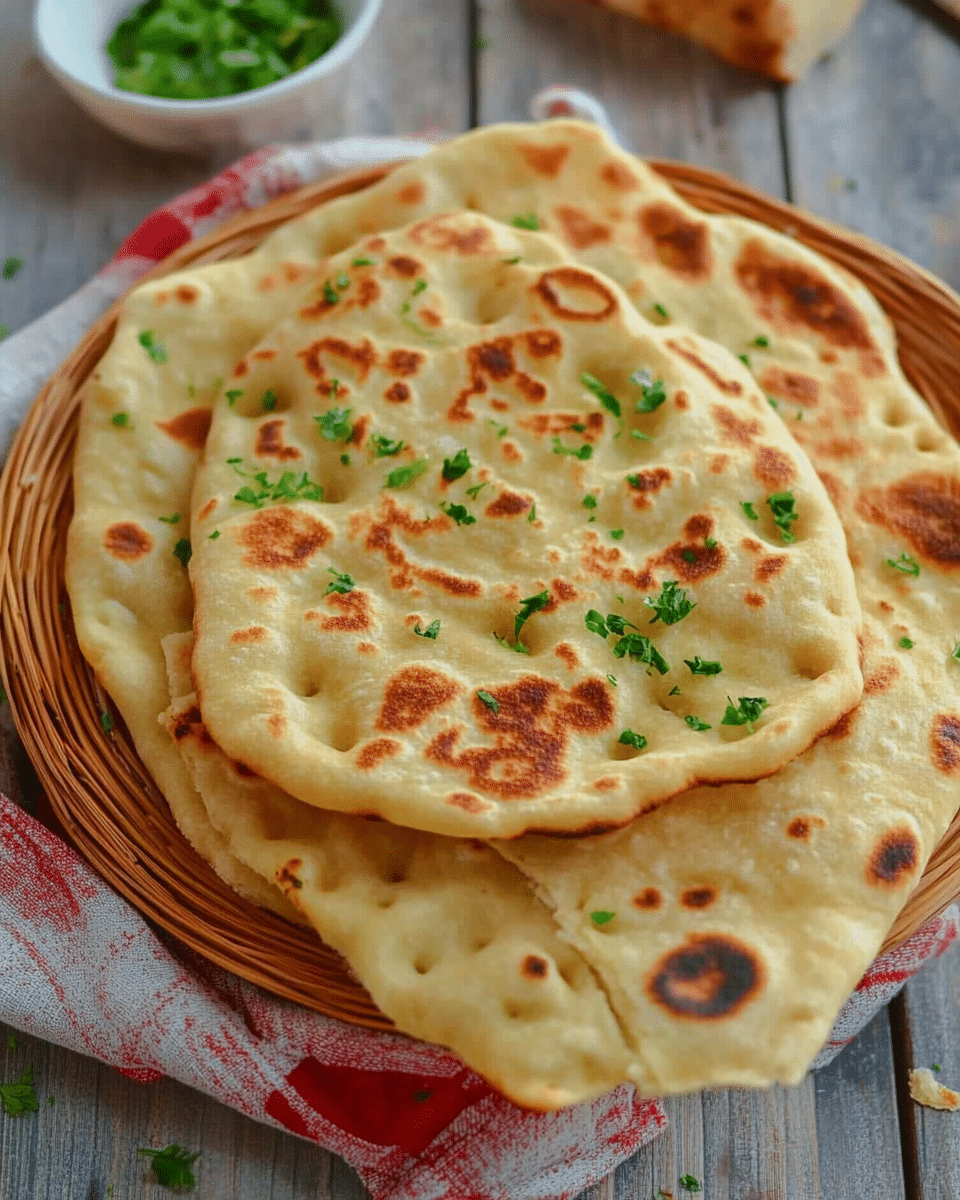 Easy 3-ingredient Flatbread