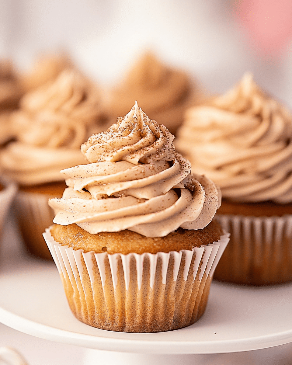 French Vanilla Cappuccino Cupcakes