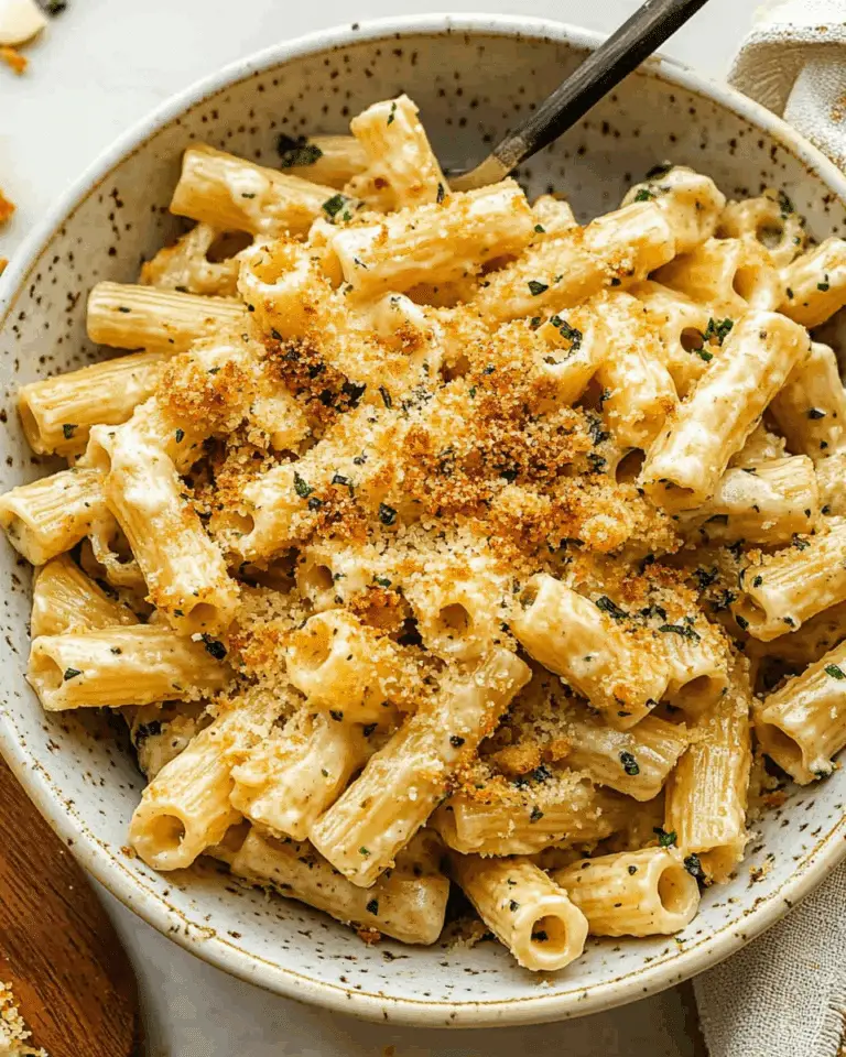 Garlic Bread Pasta