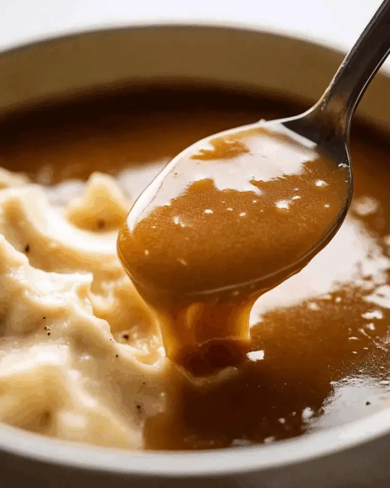 Gravy From Drippings