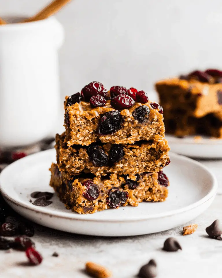 Healthy Pumpkin Bars