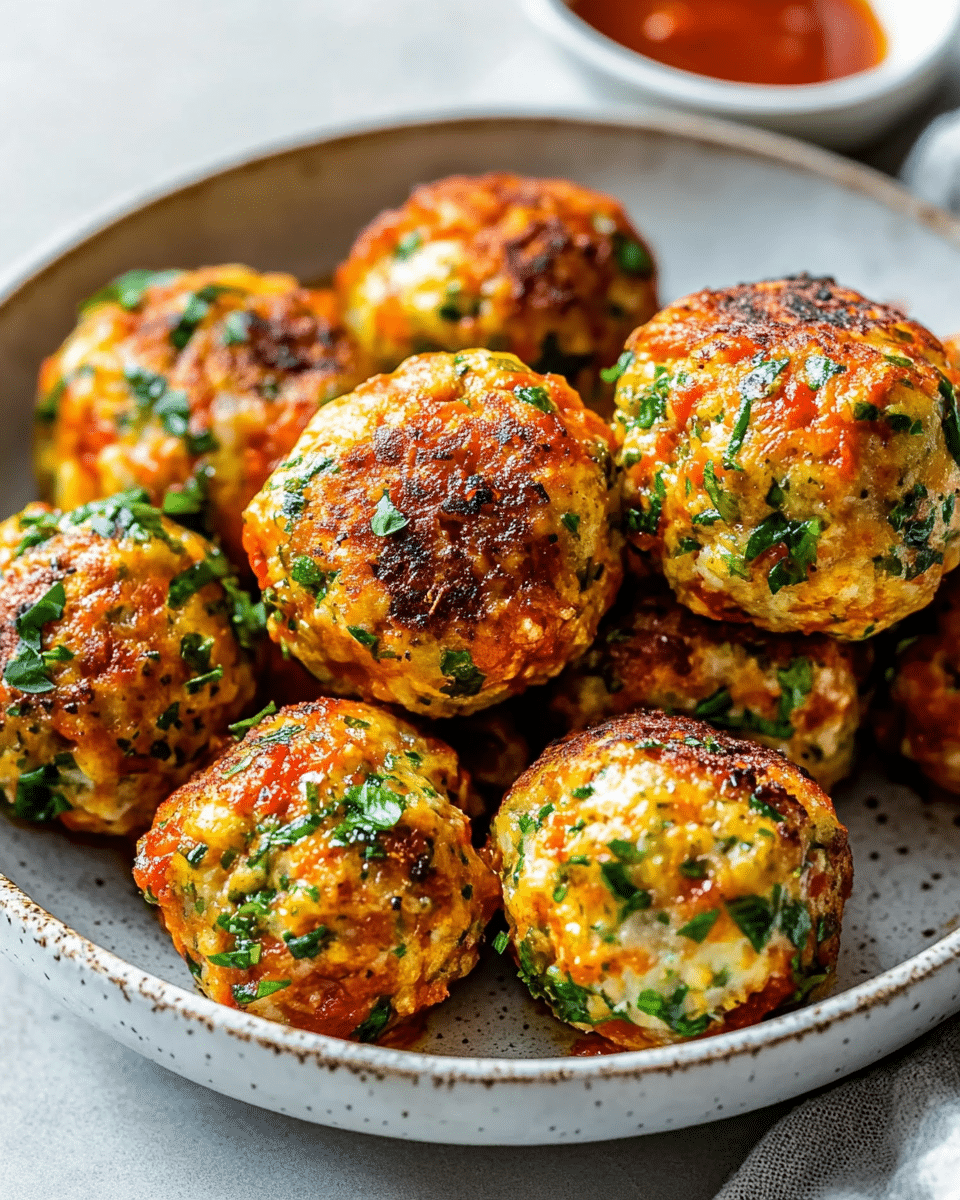 Italian-Style Chicken Meatballs