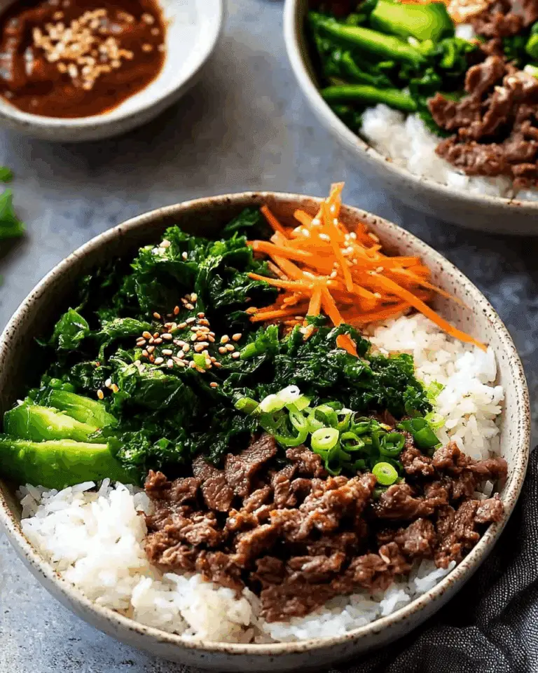 Korean Beef Bulgogi Rice Bowls