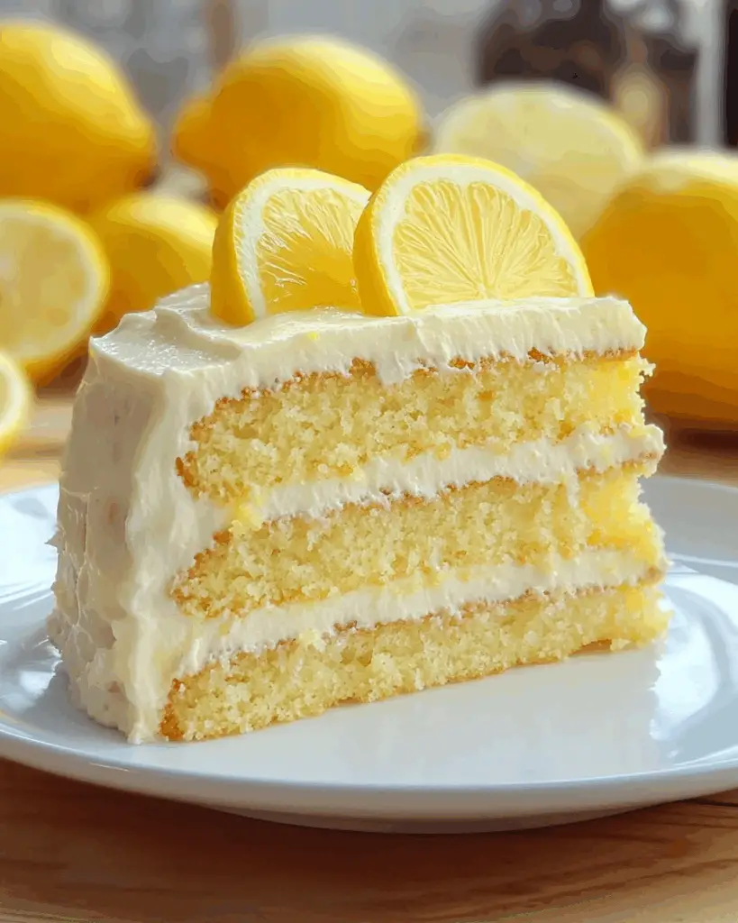 Lemon Velvet Cake