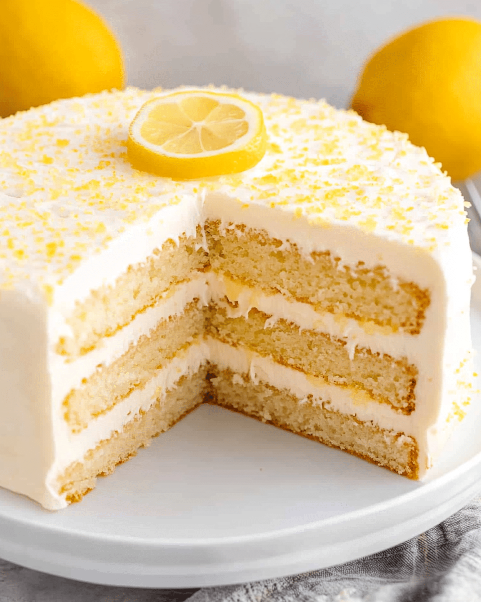 Lemon Velvet Cake