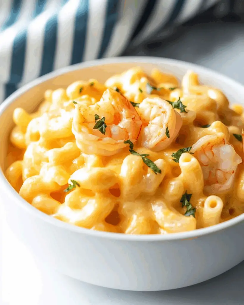 Mac and Cheese with Shrimp