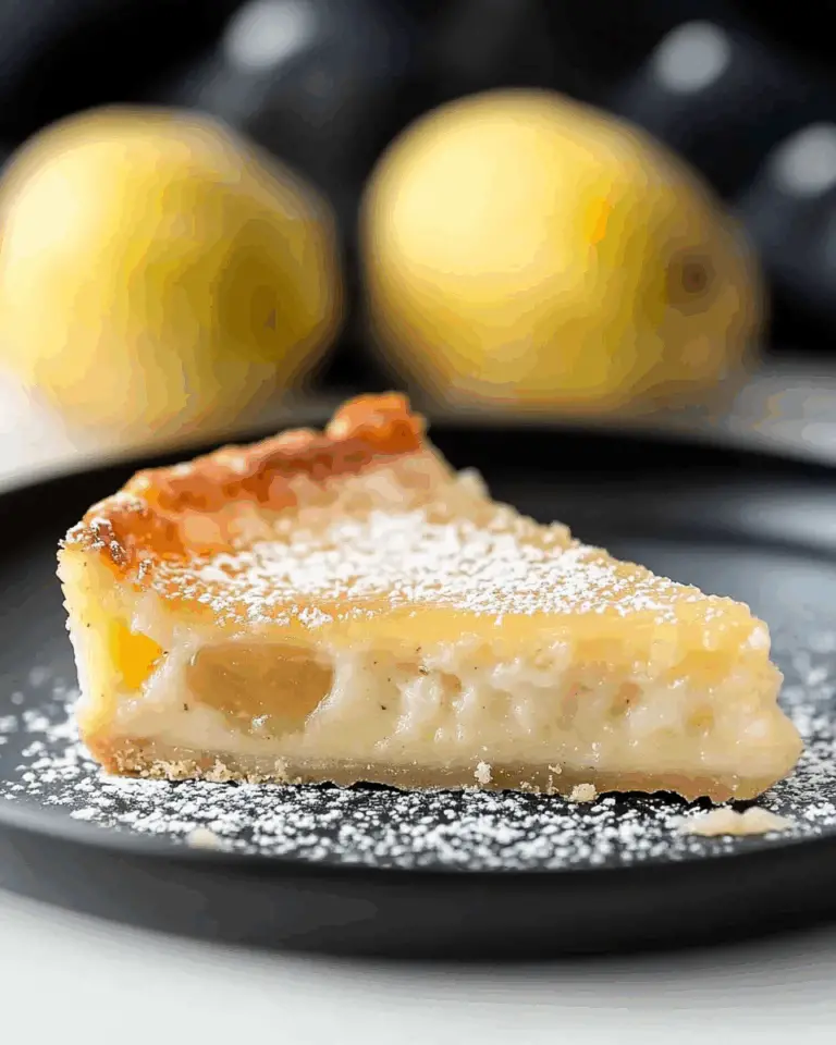 Maple Pear Clafoutis