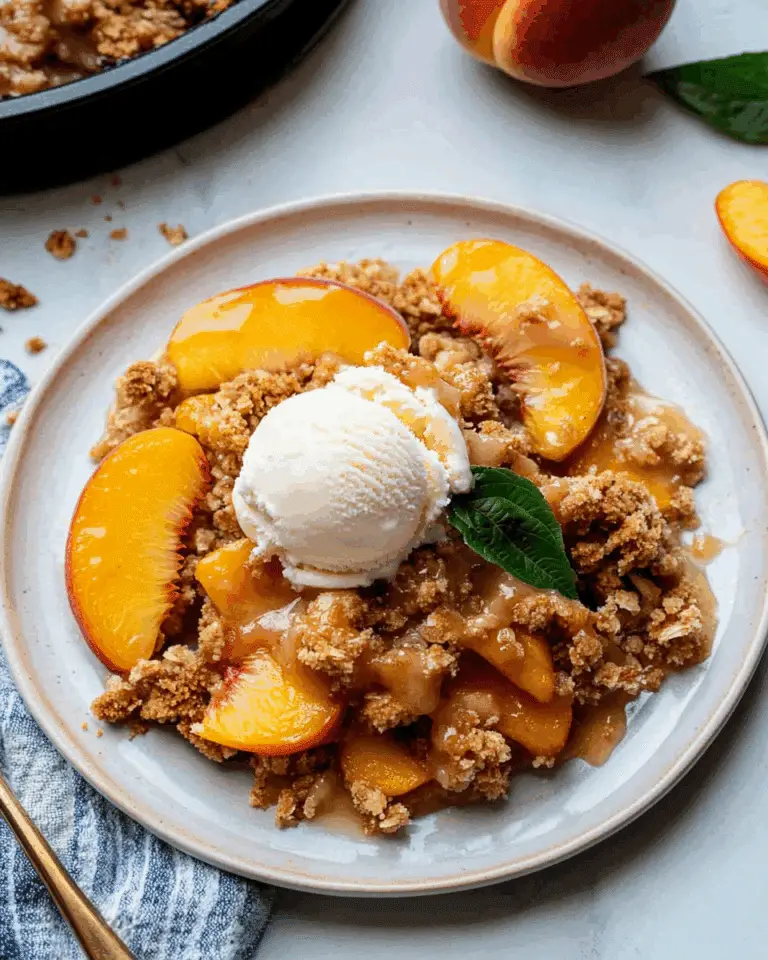 Perfect Peach Crisp