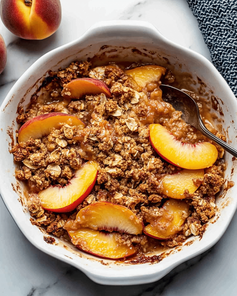 Perfect Peach Crisp
