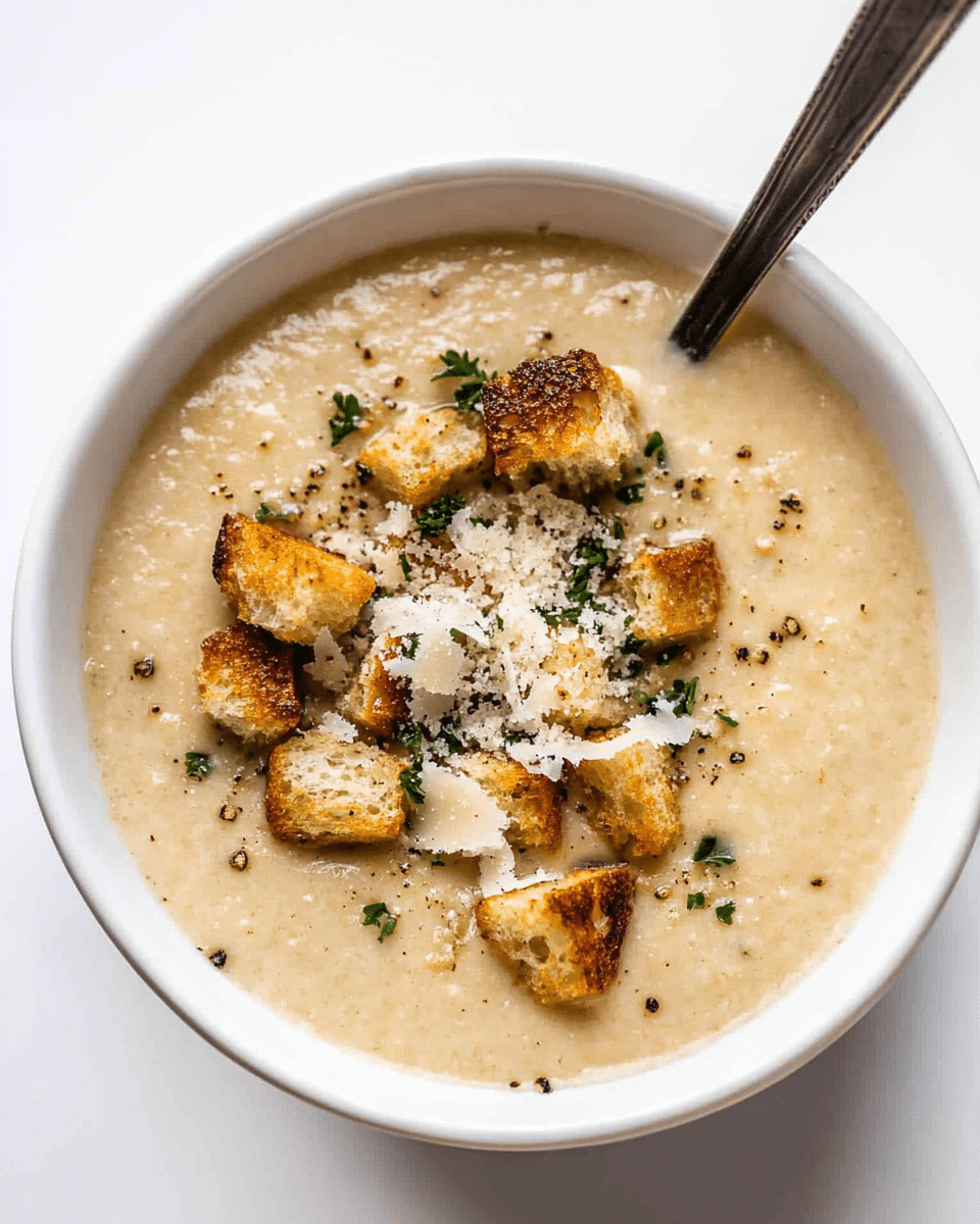 Roasted Garlic Soup