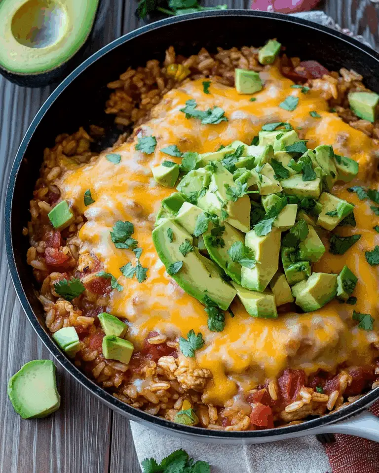 Salsa Chicken Rice Skillet