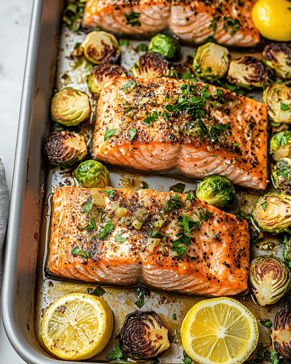 Sheet Pan Salmon