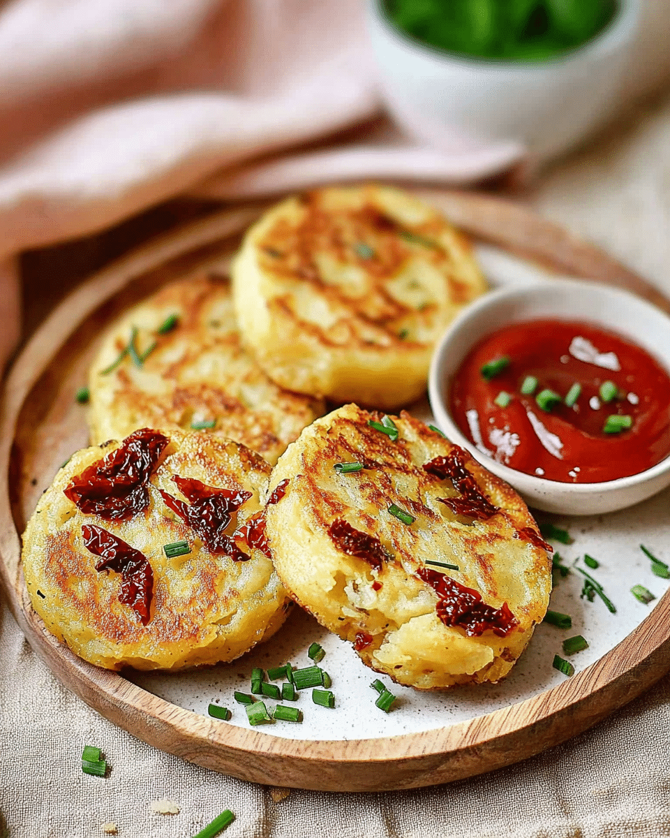 Stuffed Flatbread Without Yeast