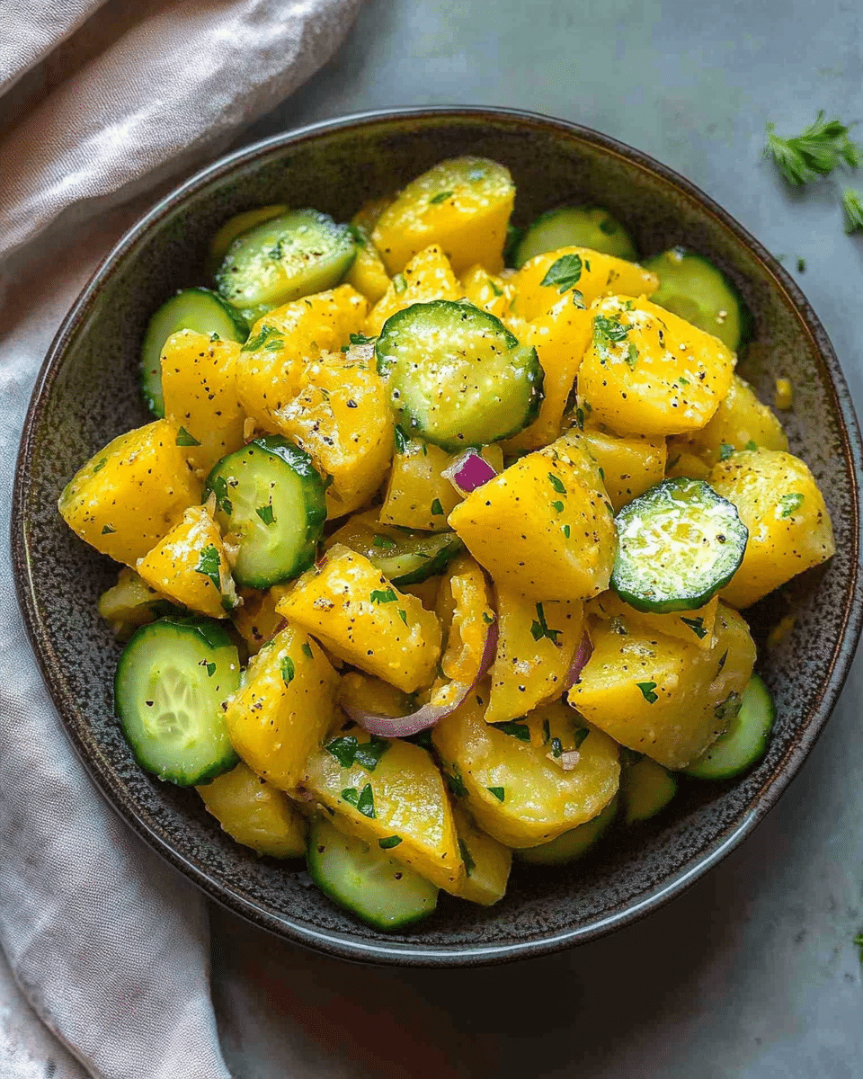 Warm German Potato Salad