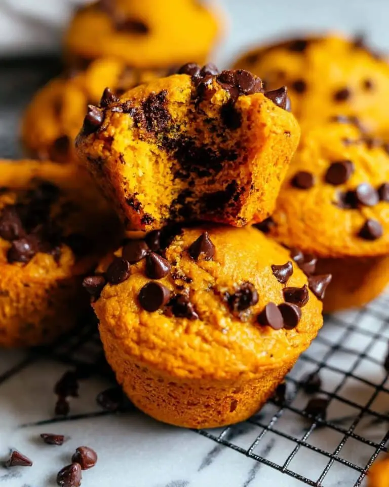 Pumpkin Chocolate Chip Muffins Recipe