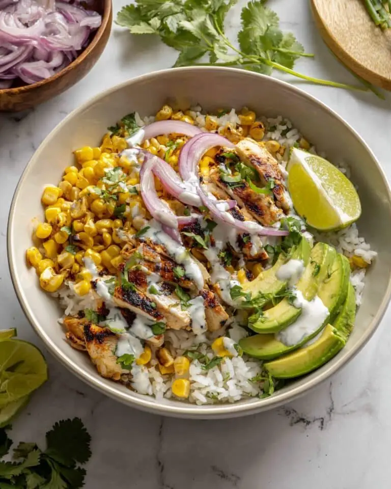 Smoky Street Corn Chicken Bowls Recipe