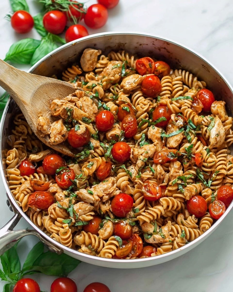 Caprese Chicken Pasta Recipe