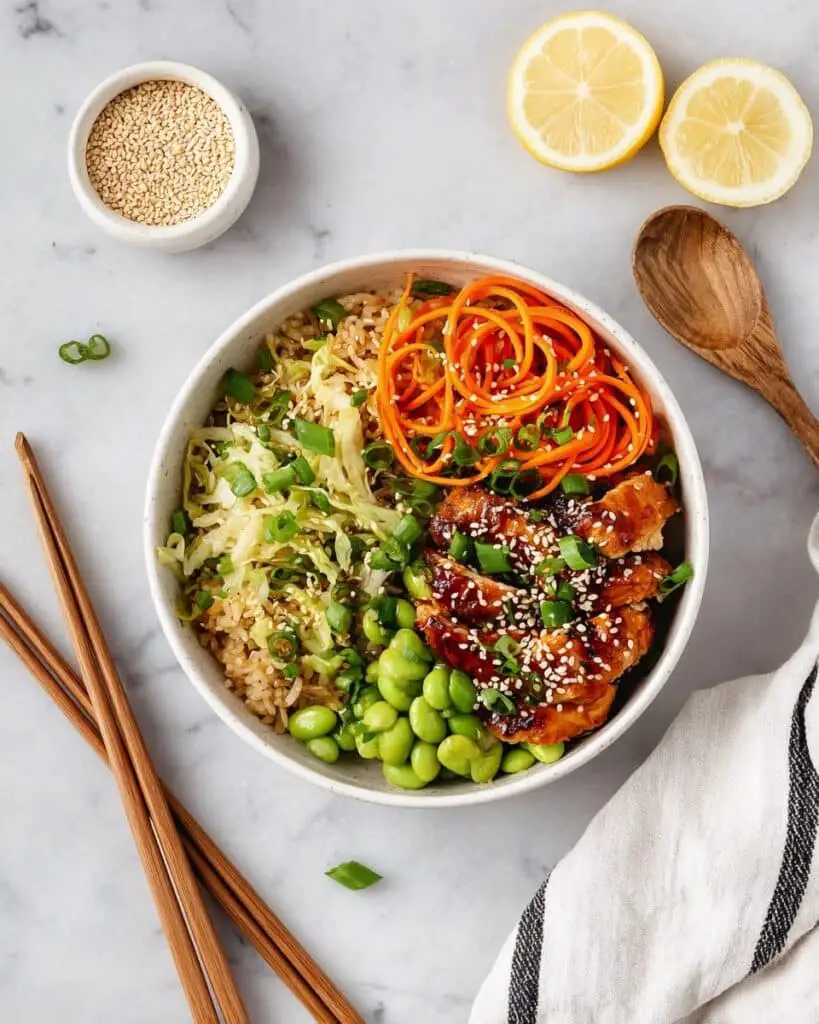 Sweet Chilli Chicken Bowls Recipe