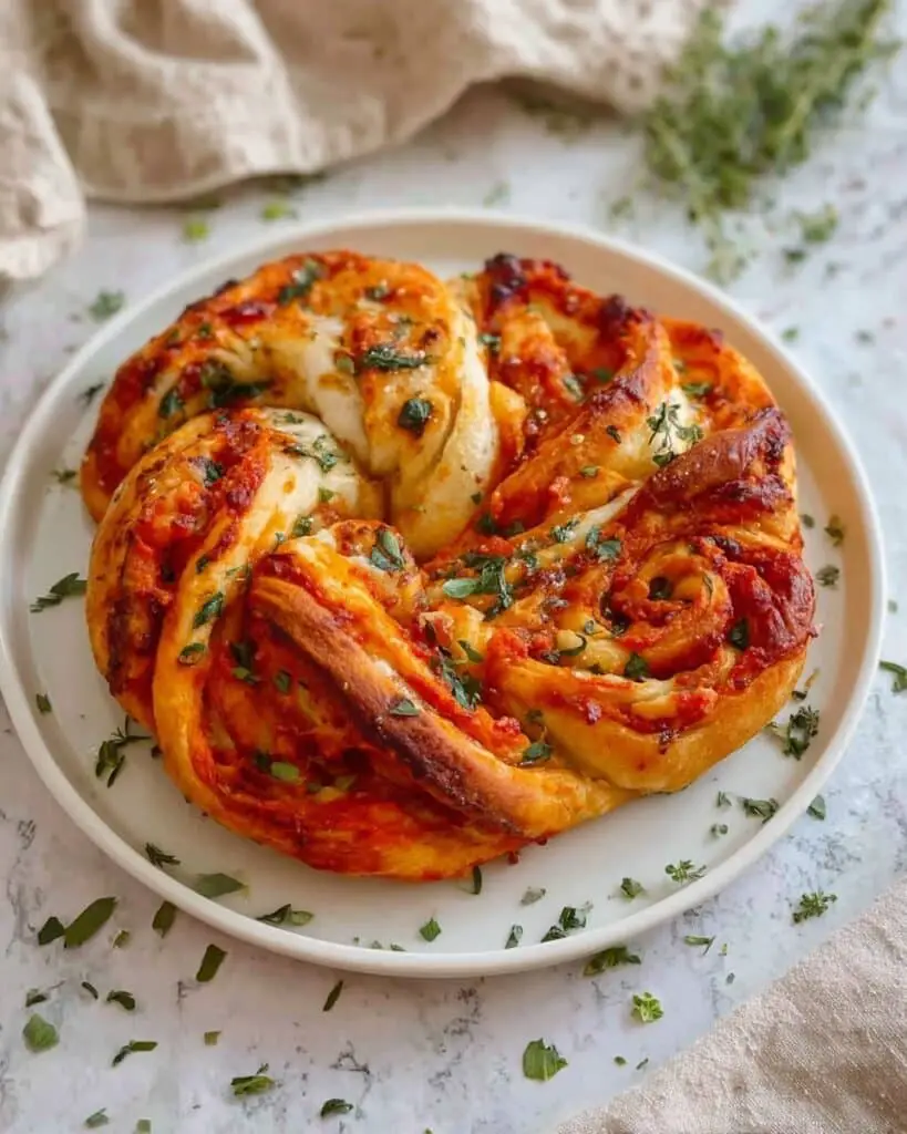 Twisty Pizza Bread Braid Recipe