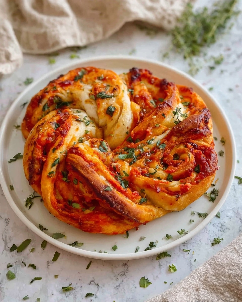 Twisty Pizza Bread Braid Recipe